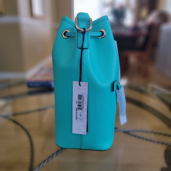 Dooney & Bourke NWT Saffiano Drawstring - Picture 11 of 17